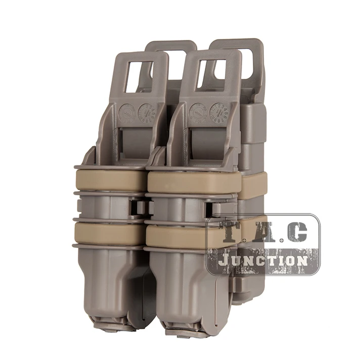 

Tactical FastMag M4 5.56 .223 & Pistol Magazine Pouch Ammo Mag Holster Quick Reload Heavy Fast Mag for MOLLE PALS System