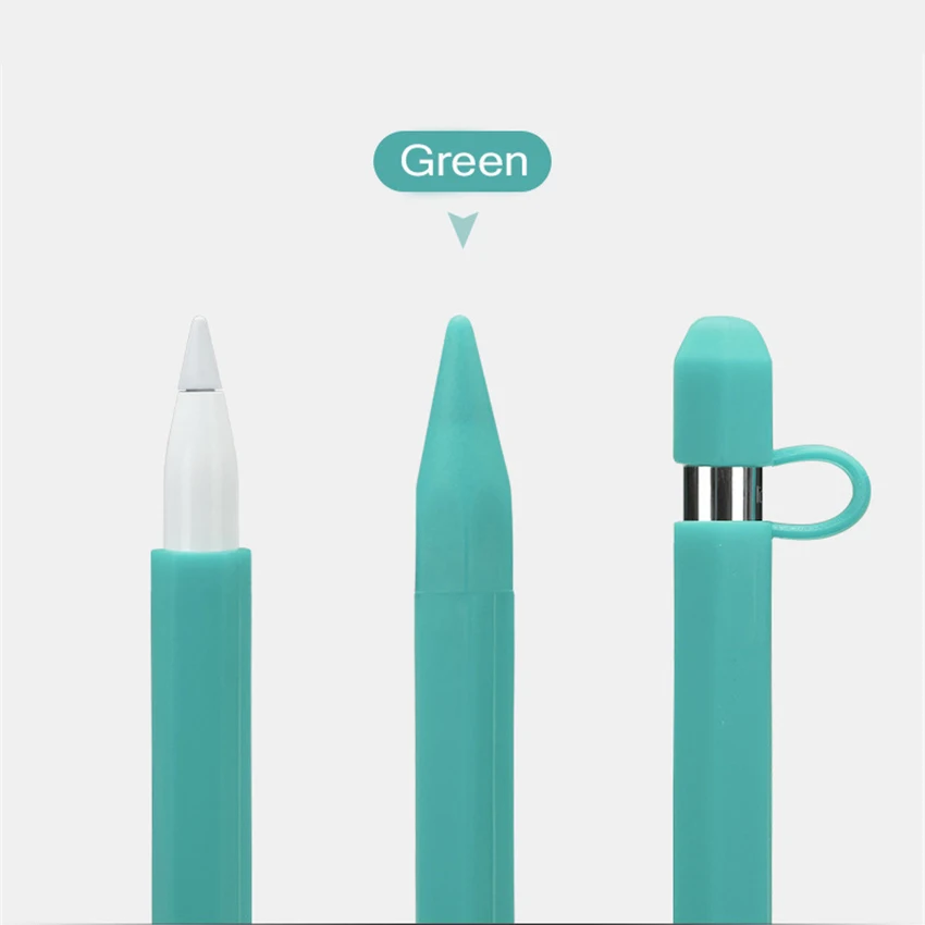360 полный защитный чехол для Apple Pencil cap Holder Nib мягкий силиконовый iPad|Стилусы