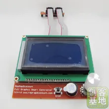 3D imprimante reprap Ramps1.4 contrôleur smart Reprap LCD 12864 affichage pour carte mère haute qualité une excellente durabilité/stabilité