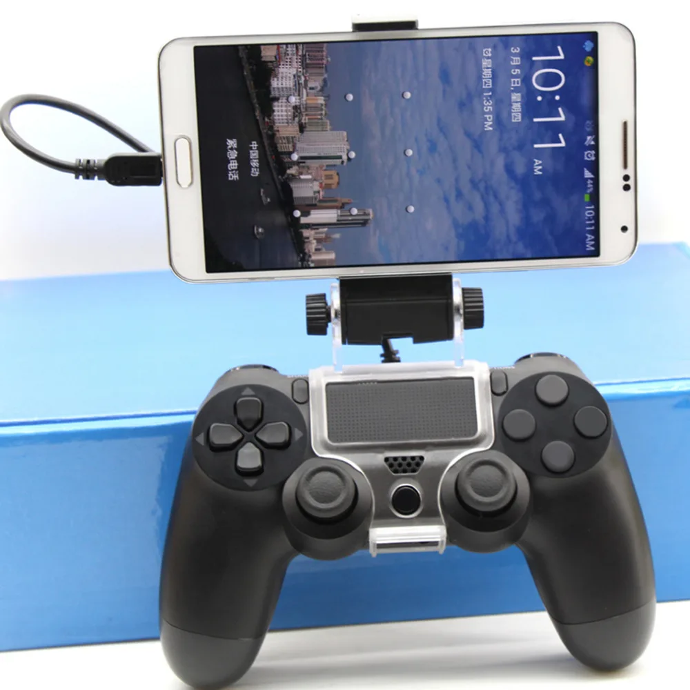 Игровой зажим для PS4, черный зажим для смартфона, регулируемый кронштейн, подставка для PS4 Playstation