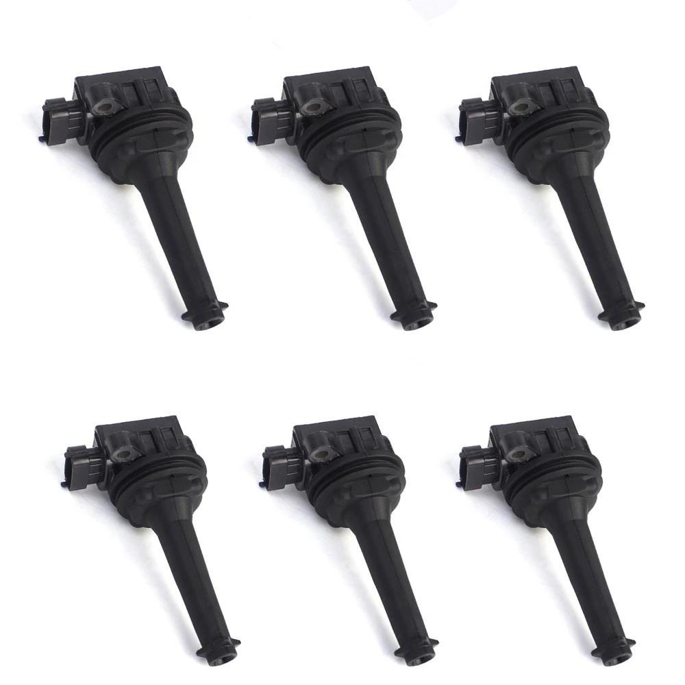 

6PCS Ignition Coils Pack For Volvo C70 S60 S70 S80 V70 XC70 XC90 2.0L 2.3 2.4 2.5 2.9L OEM 0221604008 9125601 30713416 307134160