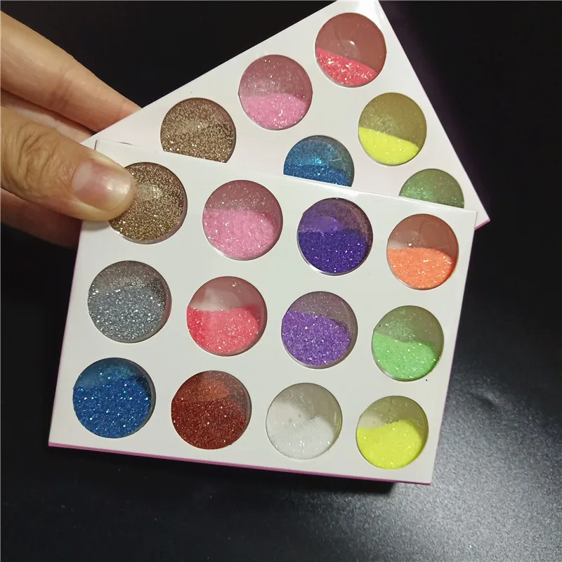 

Mixed 12 Color Powder Shimmer Glitter Diamond Painting for Decoration DIY Nail Temporary Tattoo Fake Kids Face Body Art Tool