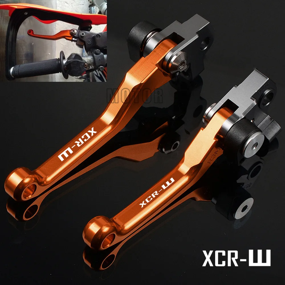 

For KTM 450XCR-W 07-16 530XCR-W 08-11 450/530 XCR-W XCRW XCR W CNC Motorcycle Dirt Pit Bike Motocross Pivot Brake Clutch Levers