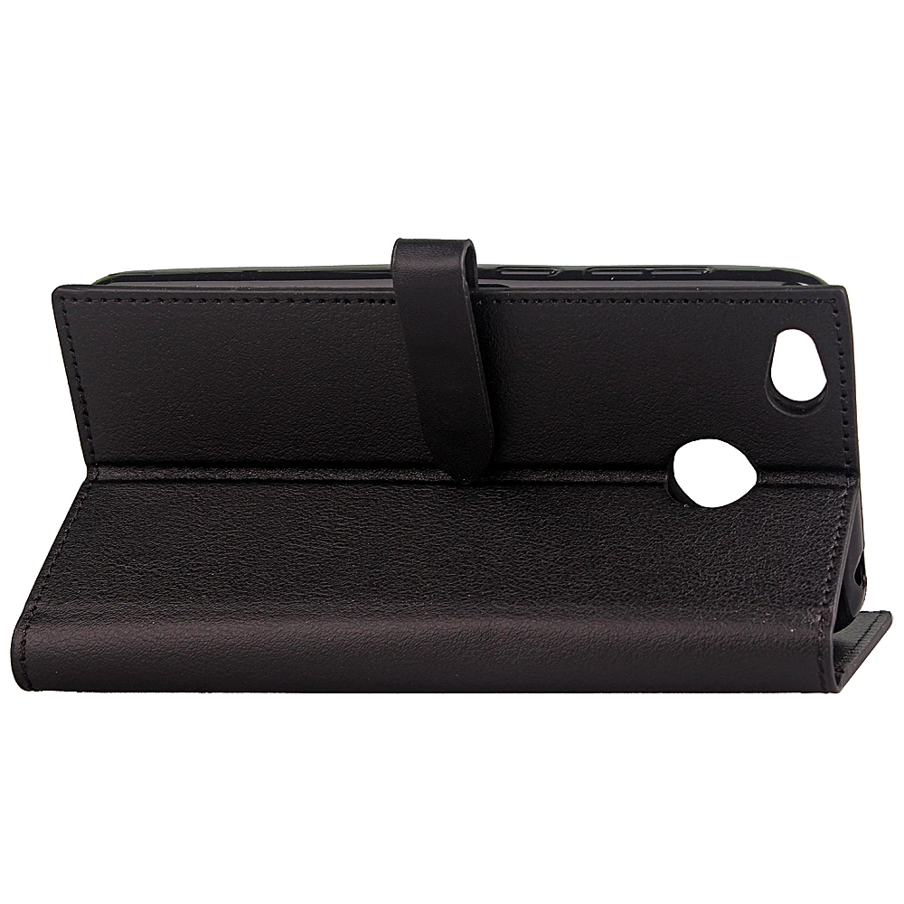 Discount Wallet Case For Xiaomi Redmi 4,Luxury Leather Cover With Magnetic Stand Card Holder Case For Xiaomi Redmi 4 4X Folio Flip Case 3