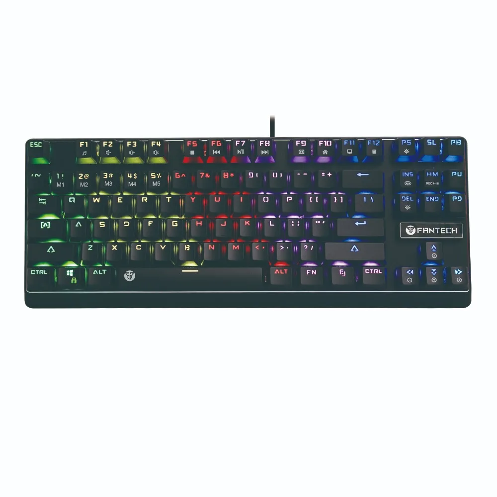 K871 Механическая игровая клавиатура Проводная Водонепроницаемый 87 Ключи полный