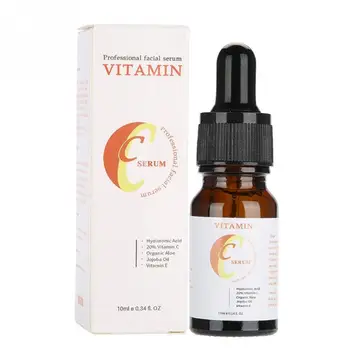 

10ml Skin Care Natural Vitamin C Hyaluronic Acid Face Serum Essence Whitening Moisturizing Cream Skin Care