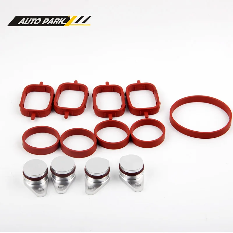 4x 22mm swirl flaps replacement removal blanking Plates for bmw series 3 5 7 E90 E46 M47TU M57T diesel 4 cylinder bop