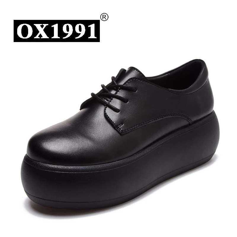 cow platform shoes