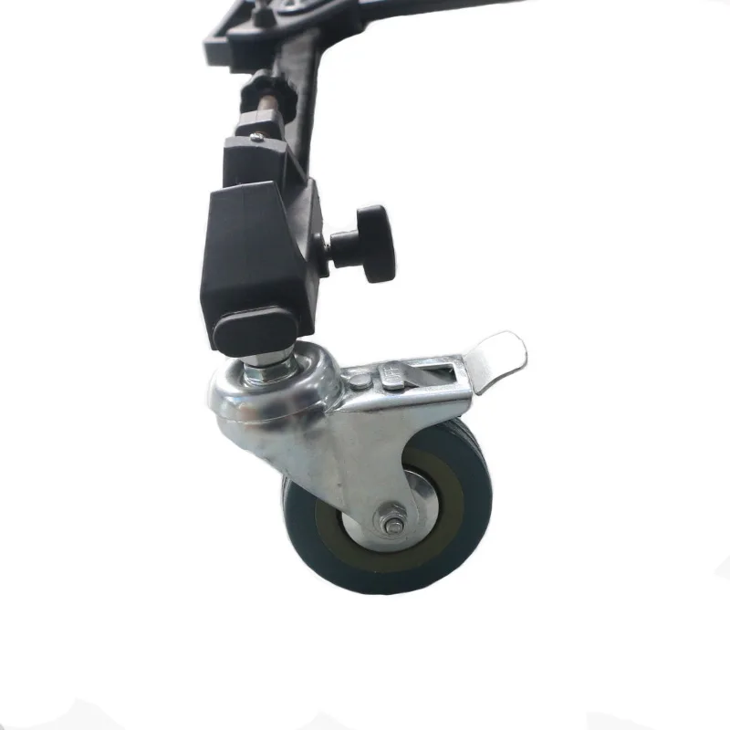 Photography Professional Heavy Duty Tripod Dolly with Rubber Wheels and Adjustable Leg Mounts for Canon Nikon Sony DSLR Cameras