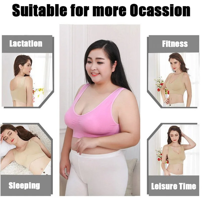 3XL S Однотонный женский бюстгальтер Пушап для йоги спортивный топ фитнеса пуш ап