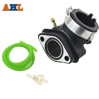 

AHL Motorcycle Carburetor Intake Manifold & Oil Tube & Fuel Filter For GY6 125 Carburetor Pad Plastic Outlet Interface