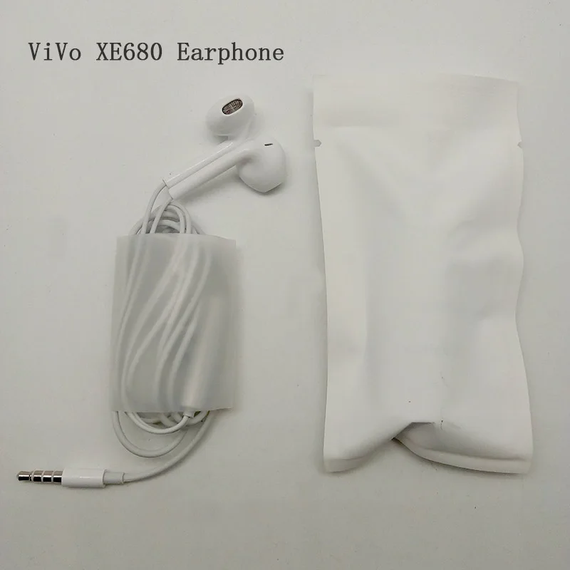 Новые оригинальные наушники VIVO XE680 вкладыши с разъемом 3 5 мм проводным