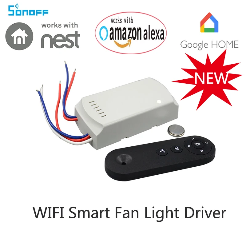 Sonoff Ifan02 Driver Switch Module Convert Non Smart Fan To