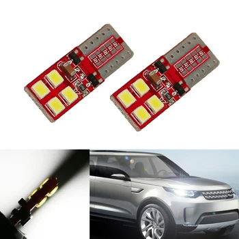 

2X T10 W5W LED Wedge Light Marker Lamps Bulb For Land Rover v8 discovery 4 2 3 x8 freelander 2 defender A8 a9