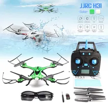 JJR/C JJRC H31 Водонепроницаемый противоударное исполнение 2,4G 4CH 6-осевой Квадрокоптер Безголовый режим светодиодный Радиоуправляемый Дрон игрушка супер комбо RTF VS H37