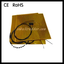 Полиимидная с подогревом 190*190 мм 12V 120W для 3D-принтеры с 100 к термистор 3 м клейкие ленты