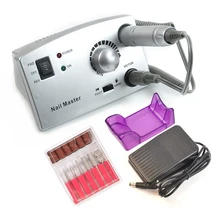 Электрический аппарат для маникюра гель для удаления кутикулы фрезерные сверла набор 25000 об/мин педикюрный станок шлифовальные фрезы дизайн ногтей