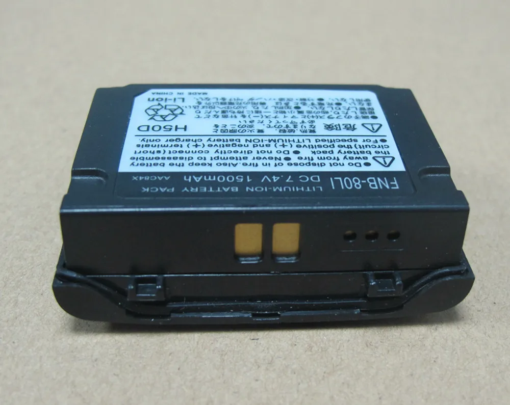 OPPXUN 10 шт. FNB 80Li 1500 мА/ч литий ионный аккумулятор Батарея для YAESU VX 5 5R 5RS 6 6R 6R/E 7R 7RB VXA 700