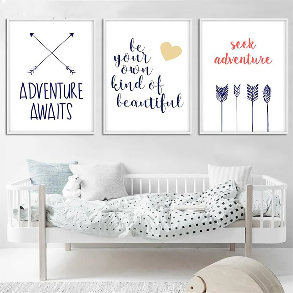 NDITB-ni-os-arte-de-la-pared-de-la-lona-Poster-vivero-impresi-n-minimalista-decoraci (2)