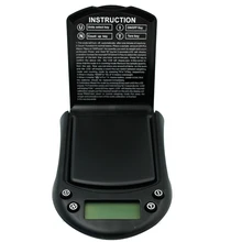 100 шт. 1 кг 1000 г x 0,1 г цифровые электронные Компактные Весы для ювелирных украшений прецизионные весы определение веса весы с ЖК-дисплеем 24% off