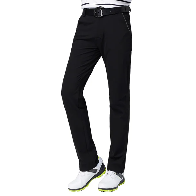 2016 New POLO Golf Pants Men Trousers Slim Pants Winter Plus Velvet Elastic Keep Warm Sport 