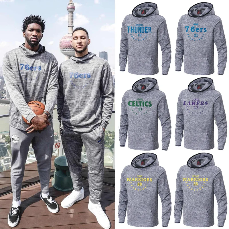

USA Basketball Sports Hoodies James/Leonard/George/Embiid training hooded Sweatshirt Men Hip Hop Streetwear Pullovers hoodies