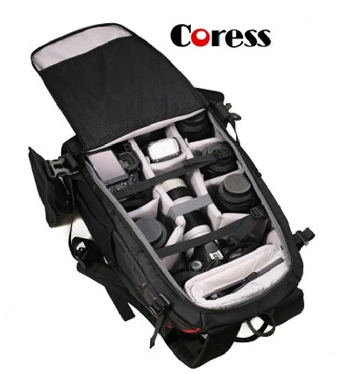 Discount  Coress C8010 Professional Anti-theft Camera Photo Backpack 12' laptop Waterproof Video Bag Case For