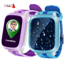 YHXS Waterproof Smart Watch Kids Children Baby GPS LBS Locator Tracker SOS Call SIM Card Remote Monitor Smartwatch PK Q750 Q90
