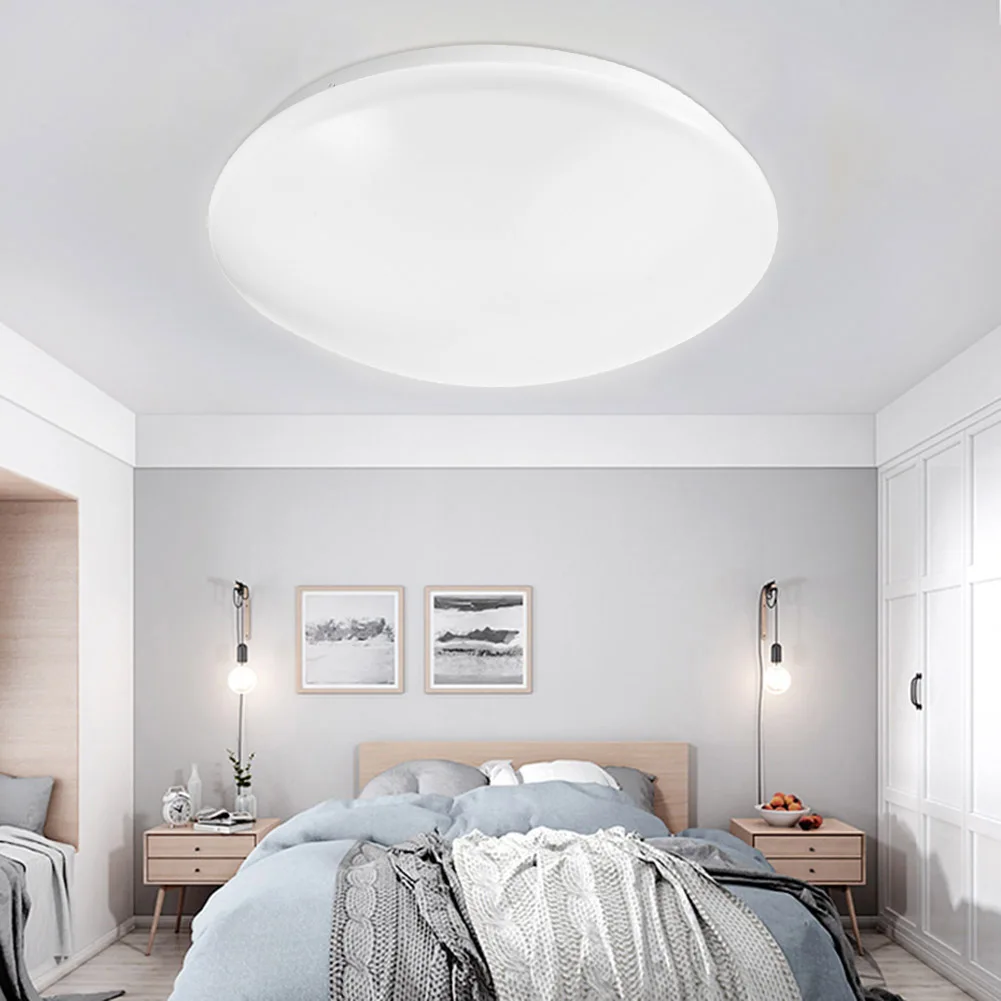 

Round LED Ceiling Light Smart APP Bluetooth WiFi Control Lamp Support for Amazon Alexa & Google Home Dropshipping