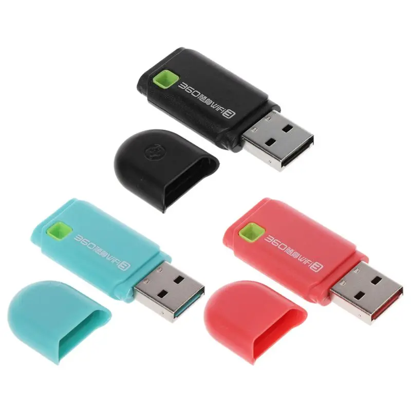 

Mini 300Mbps 360 USB Wireless WiFi WLAN Network Card Adapter for PC Laptop Dongle Windows 10 8 7XP Use