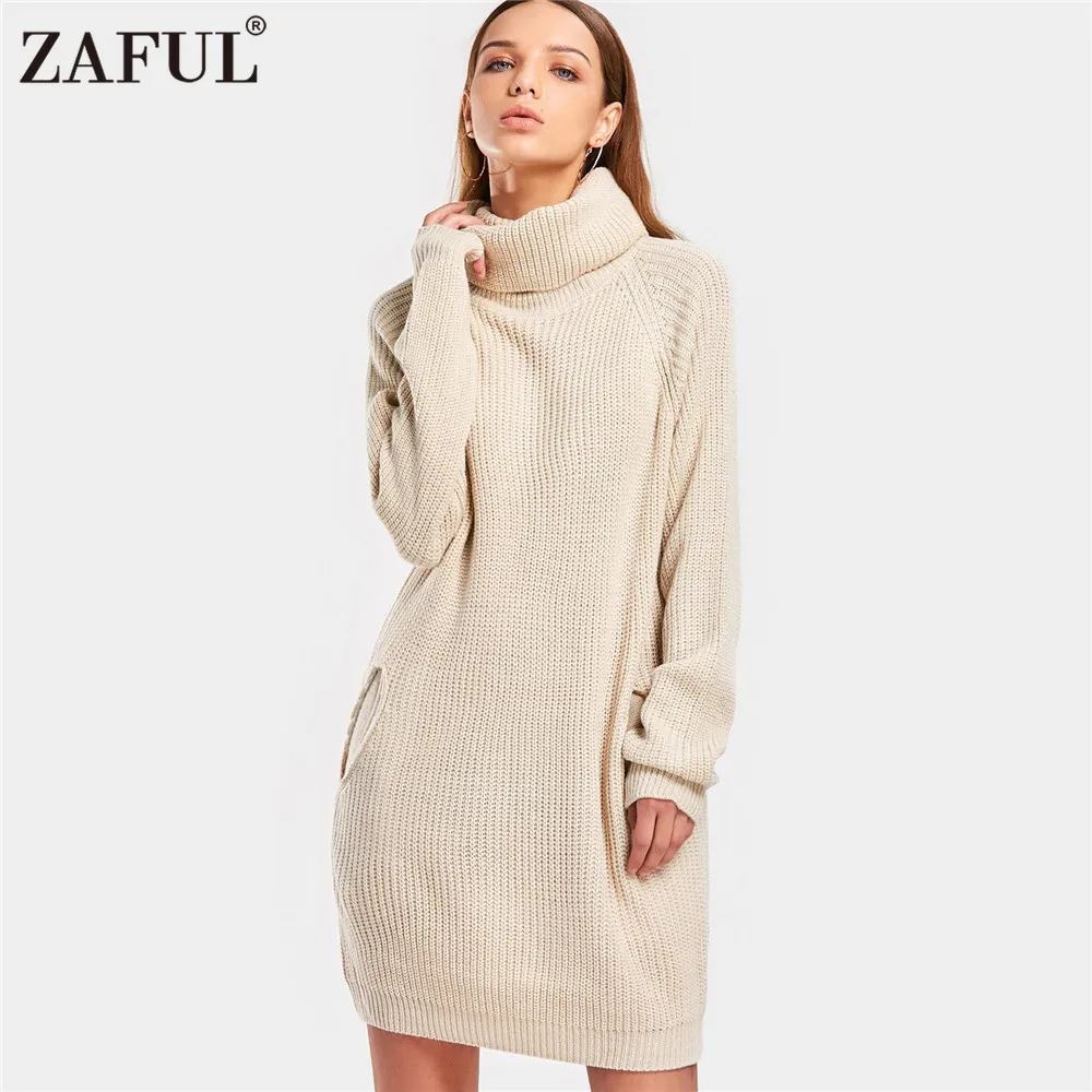 ZAFUL 2018 Winter Warm Sweater Women Jumpers Pullovers