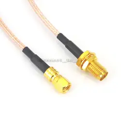 100 шт. RP SMA женский для RP SMC Мужской Соединительный кабель RG316 15 см кабель