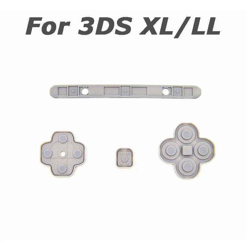 10set Original New For 3DS For 3DS XL LL Silicon Conductive Rubber