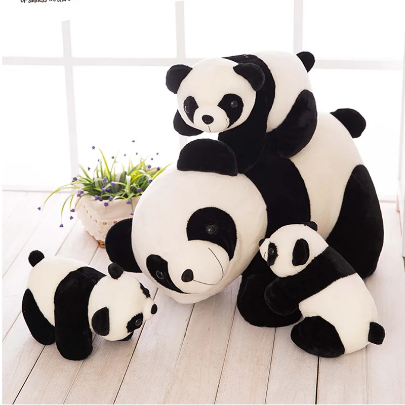 1 шт. Прекрасный Panda Плюшевые Игрушечные лошадки мягкий хлопок pp диван-кровать Подушка Подушки Детская Мягкая панда Куклы дети Игрушечные