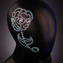 Новинка поступление латинские танцы аксессуары старший камни Танцы головные уборы женщин латинские танцы головные уборы dxsp0140011