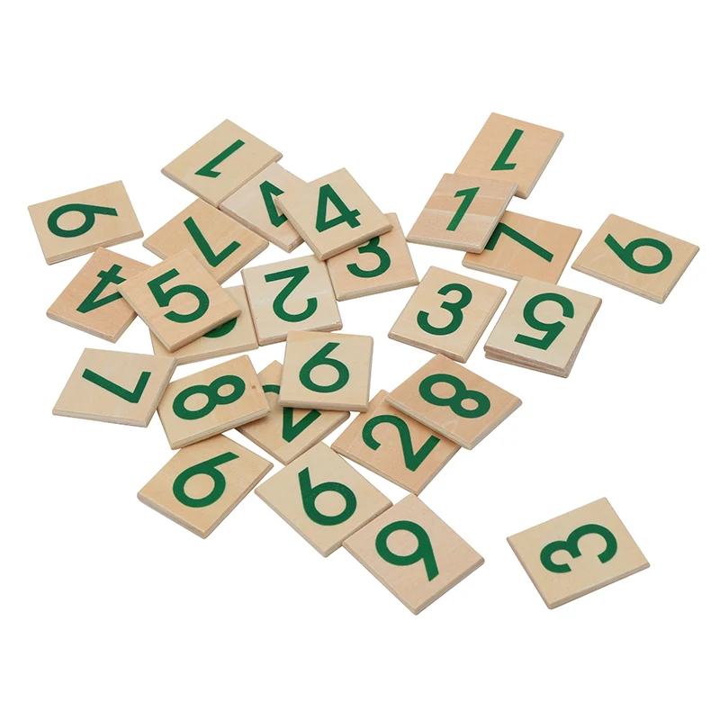Montessori Kids Toy Baby Wood Golden Bead Materials Learning Educational Preschool Training