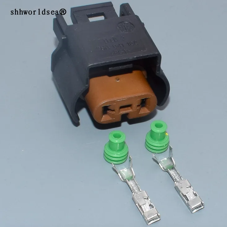Shhworldsea 2pin для VW Audi Passat автомобильный водонепроницаемый разъем штекер жгута