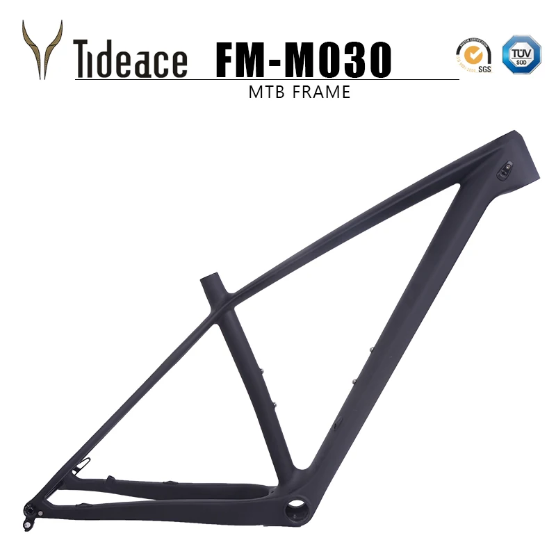 buy Tideace 142x12 or 148x12mm thru axle boost MTB carbon frame 29er Mountain Bike Frame 29 max 2.35 tires Bicycle parts