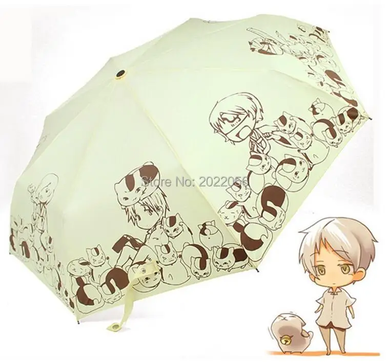 Аниме Манга детский складной Нацумэ Yuujinchou зонтик 012 | Дом и сад