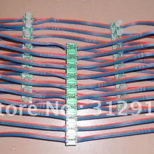 4096 масштаб, светодиодный пиксельный модуль, TLS3001IC, вход DC5V; NON-WATERPROOF; 50 шт. струны
