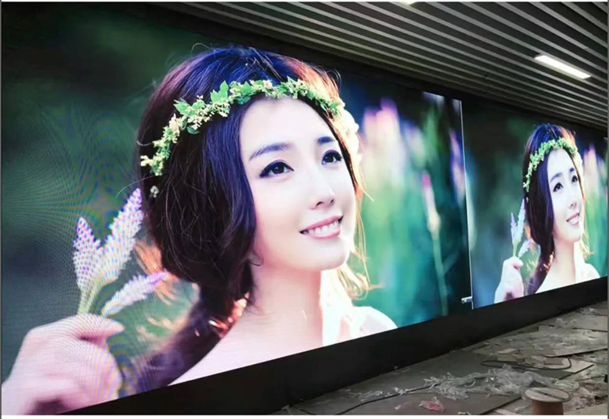 128*128 точек RGB P3.91 высечки с литым алюминиевым корпусом 500x500 мм наружный SMD Полноцветный светодиодный дисплей экран для сценической рекламы