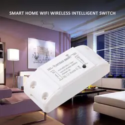 Wi-Fi Smart Switch Беспроводной удаленного Управление электрические для бытовых Приспособления Поддержка голос Управление для Android/IOS Портативный