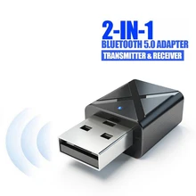 USB Bluetooth приемник передатчики 5,0 беспроводной аудио музыка стерео адаптер ключ для ТВ ПК Bluetooth динамик наушники