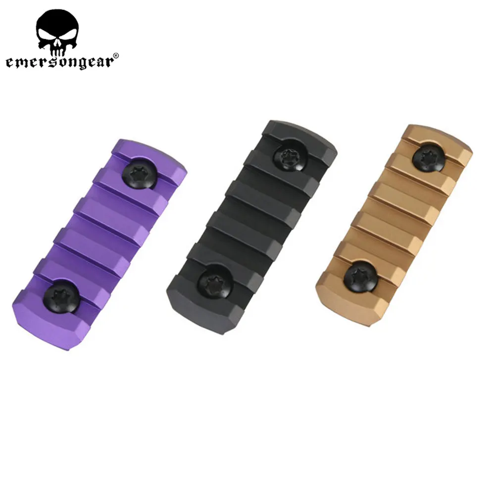 EMERSONGEAR Пикатинни Стиль BD 5 слотов рельсовая планка охотничий аксессуар CNC обработанный тактический рельс эргономичный модульный рельс с M-LOk