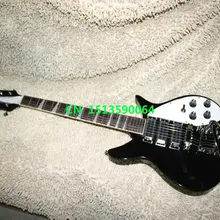 Заказная черная электрическая гитара Specail small 325 330 360 381V69 Mapleglo электрогитара