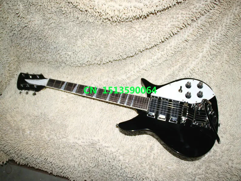 

Custom Black Electric Guitar Specail small 325 330 360 381V69 Mapleglo electric guitar