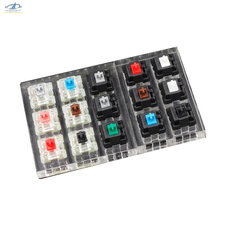 Оригинальная механическая клавиатура [HFSECURITY] Cherry MX черная синяя коричневая