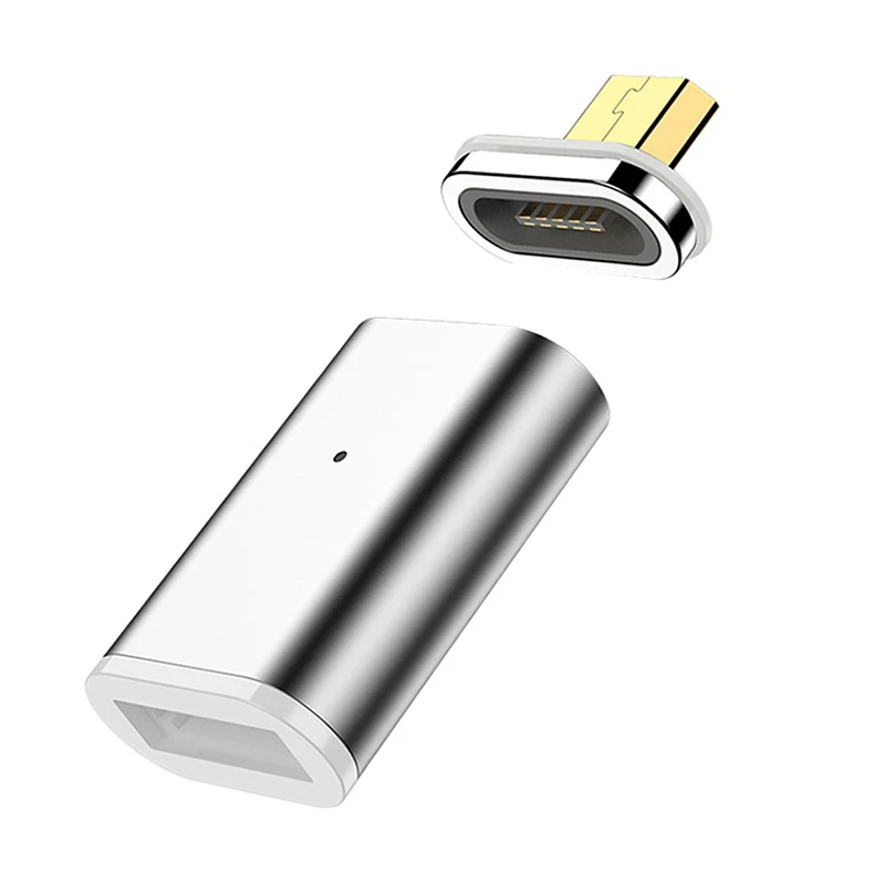 3A быстрое зарядное устройство адаптер Micro Usb Магнитный адаптер OTG type C для Iphone 8pin Microusb C Magneet разъем адаптера - Цвет: type c to iphone