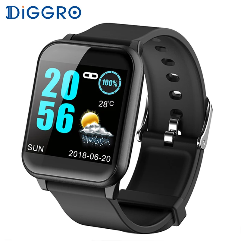 Diggro Z02 Smart Watch Women Blood Pressure Heart Rate