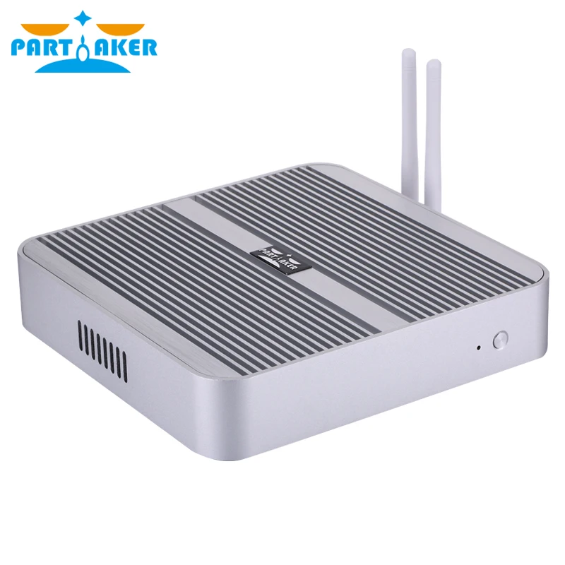 Причастником B11 Skylake мини ПК без вентилятора Win 10 Barebone i3 6100U Intel HD graphics 520 6Gen 4K HTPC
